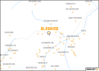 map of Alpamina