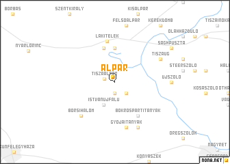 map of Alpár