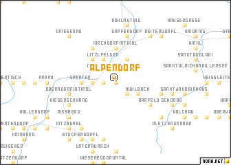 map of Alpendorf