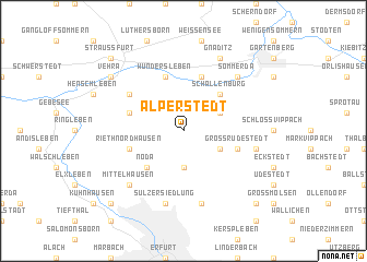 map of Alperstedt