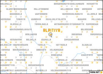 map of Alpitiya