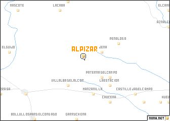 map of Alpizar