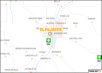 map of Alpujarra