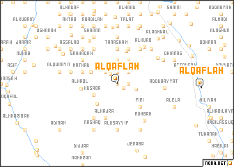 map of Al Qaflah