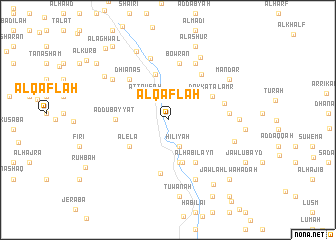 map of Al Qaflah