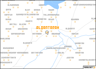 map of Al Qanţarah