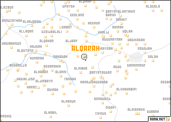 map of Al Qar‘ah