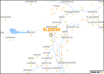 map of Al Qārah