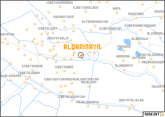 map of Al Qarīnayn