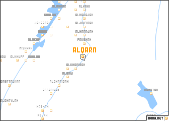 map of Al Qarn