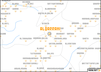 map of Al Qarrāmī