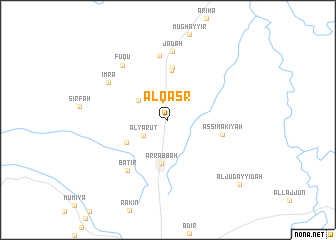 map of Al Qaşr