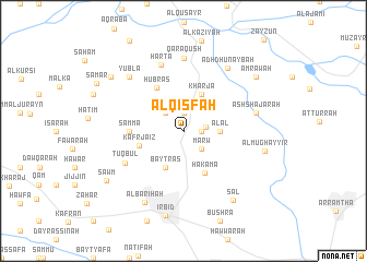 map of Al Qişfah