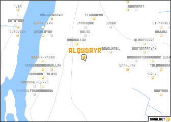 map of Al Qudayr