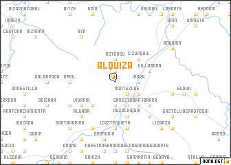 map of Alquiza