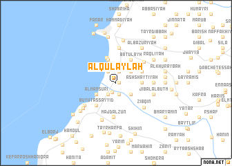 map of Al Qulaylah