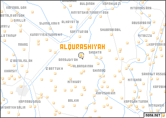 map of Al Qurashīyah