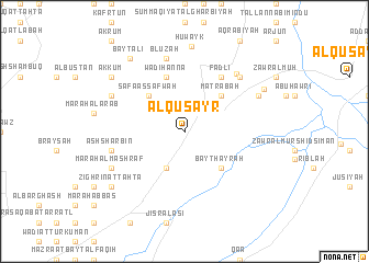 map of Al Quşayr