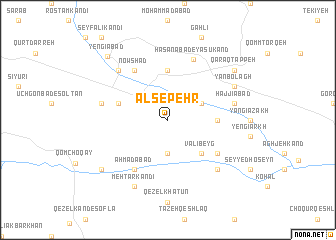 map of Alsepehr