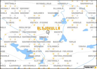 map of Alsjökulla