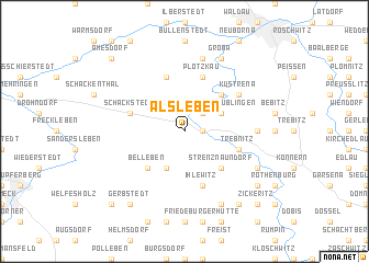 map of Alsleben