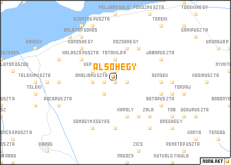 map of Alsóhegy