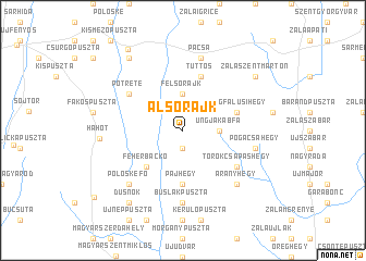 map of Alsórajk