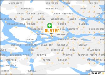 map of Ålsten