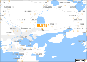 map of Alster