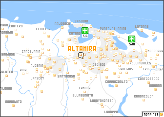 map of Altamira
