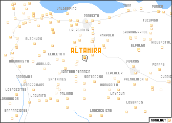 map of Altamira