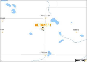 map of Altamont