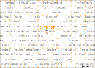 map of Altdorf