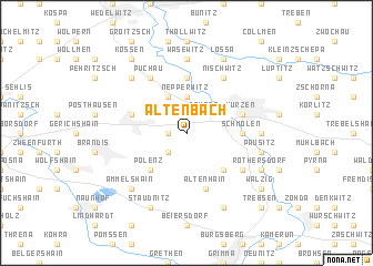 map of Altenbach