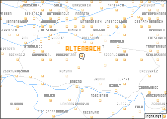map of Altenbach