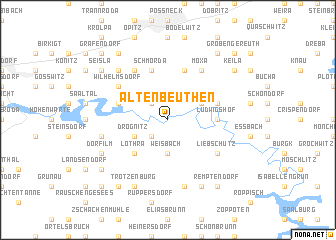 map of Altenbeuthen