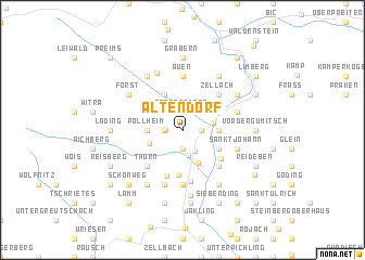 map of Altendorf