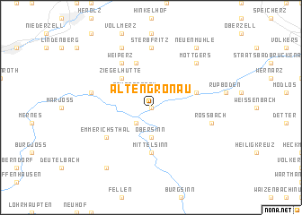 map of Altengronau