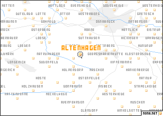 map of Altenhagen