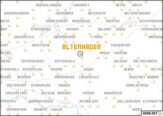 map of Altenhagen