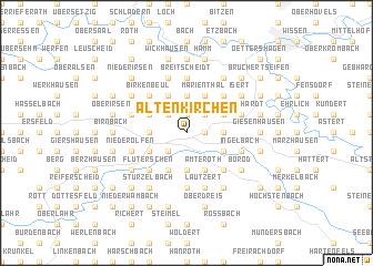 map of Altenkirchen