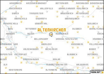 map of Altenkirchen