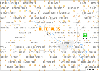 map of Altenplos