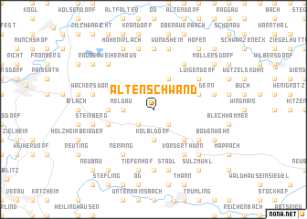 map of Altenschwand