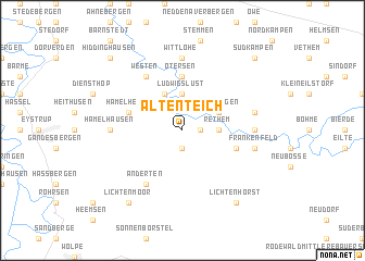 map of Altenteich
