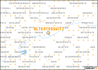 map of Altentreswitz