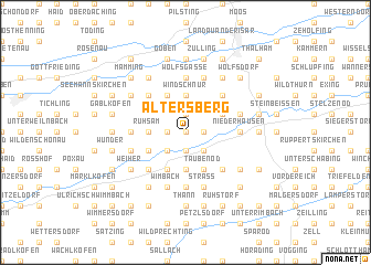 map of Altersberg