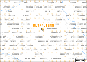 map of Altfaltern