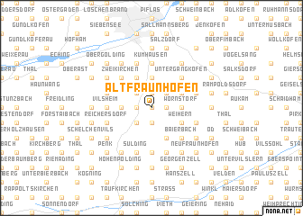 map of Altfraunhofen