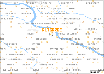 map of Alt Garge